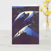 Eyvind Earle art Kaart (Gele Bloem)