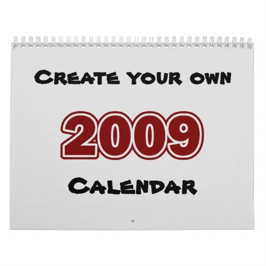 EZ 2009 Calendar Creator Kalender (Hoes)