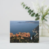 Eze, carte postale de Provence (Debout devant)
