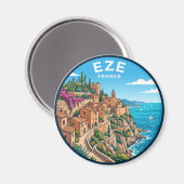 Èze Frankrijk Magneet (Voorkant / Achterkant)