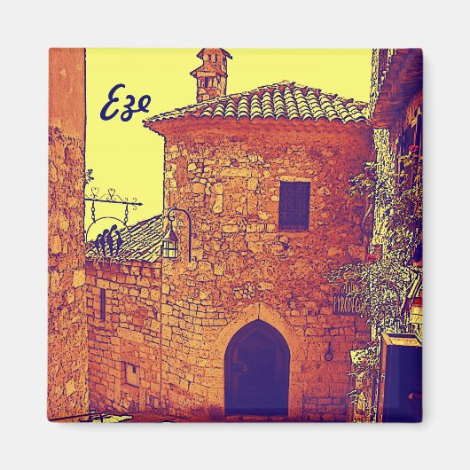 Eze, Provence Magneet (Voorkant)