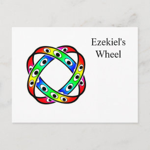 Ezechiëls wiel (je mag de woorden veranderen) briefkaart