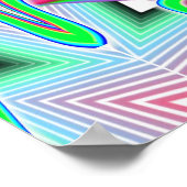 Ezekiel's Wiel - Ogen en Regenbogen Poster (Hoek)