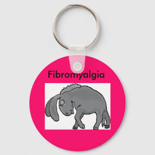 ezel, fibromyalgie sleutelhanger