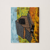 ezel in barn legpuzzel (Verticaal)