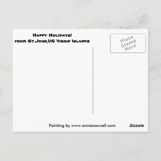 Ezel Kerst Kaarten (Achterkant)