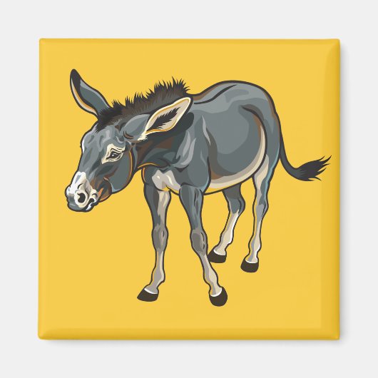 ezel magneet (Voorkant)