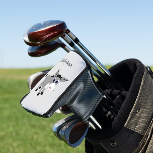 Ezel Ontwerp Golfheadcover (Insitu)