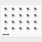 EZEL, RONDE STICKER (Vel)