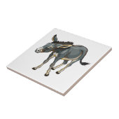 ezel tegeltje (Zijkant)