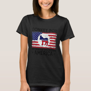 Ezelpokken De ziekte die Amerika verwoest Ezelpokk T-shirt
