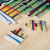 Ezels tussen dennen 600 stuk puzzel (Zijkant)