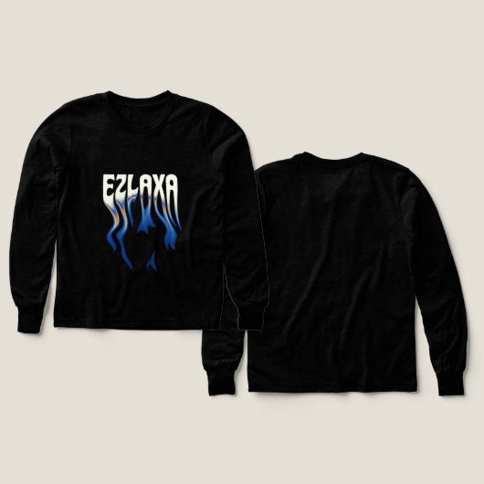 Ezlaxa Signature Long Sleeve (Motif recto et verso)