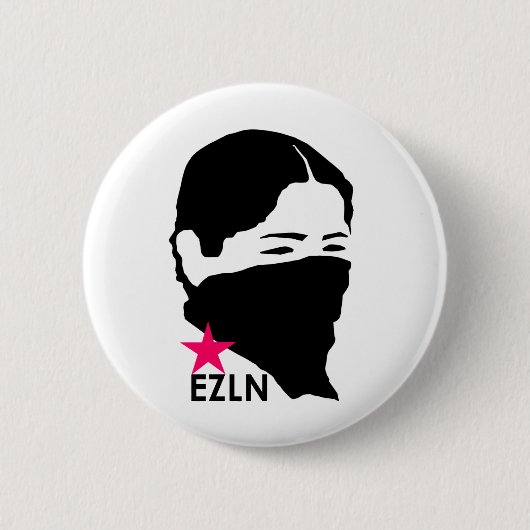 EZLN RONDE BUTTON 5,7 CM (Voorkant)