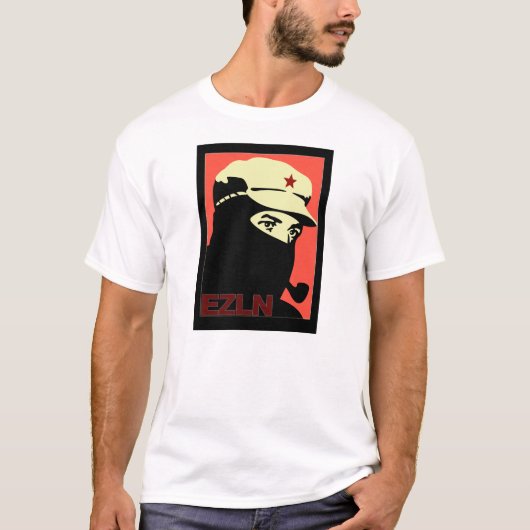 EZLN Subcomandante Marcos T-shirt (Voorkant)