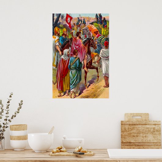 Ezra 1 Affiche de retour à Jérusalem (Cuisine)