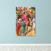 Ezra 1 Terug naar Jeruzalem Canvas (Insitu (Houten vloer))