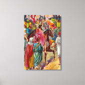 Ezra 1 Terug naar Jeruzalem Canvas Afdruk (Voorkant)