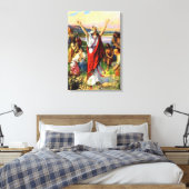 Ezra 8 Ezra Prays voor Gods Help Canvas (Insitu (Slaapkamer))