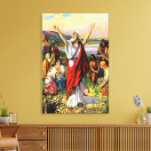 Ezra 8 Ezra Prays voor Gods Help Canvas (Insitu (Woonkamer))