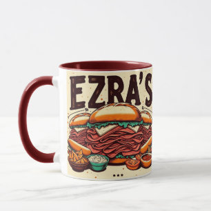 Ezra's Deli Two Tone Mok
