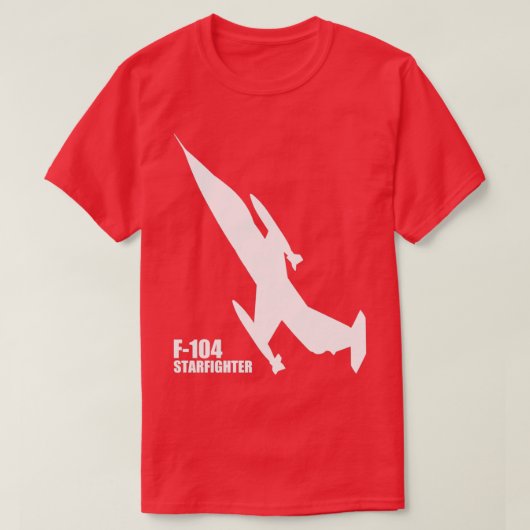 F104 Startjager (2) T-shirt (Design voorkant)