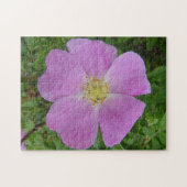 F11 Wilde Roos "Rosa arkansana" Legpuzzel (Horizontaal)