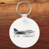 F14 Tomcat VF-103 Jolly Rogers - tekening Sleutelhanger (Voorkant)