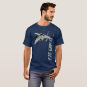 F15 Eagle Jet Fighters T-shirt (Voorkant volledig)