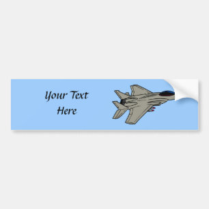 F15 Veervormig ontwerp Bumpersticker