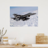 F16 op Northern Watch Poster (Keuken)