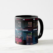 F1 2026 Calendar Mug (Devant droit)