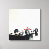 F1 abstract kunstschild canvas afdruk (Voorkant)