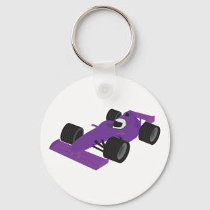 F1 raceauto sleutelhanger