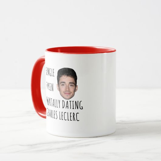 F1, single genomen mentaal dating Charles Leclerc Mok (Voorkant links)