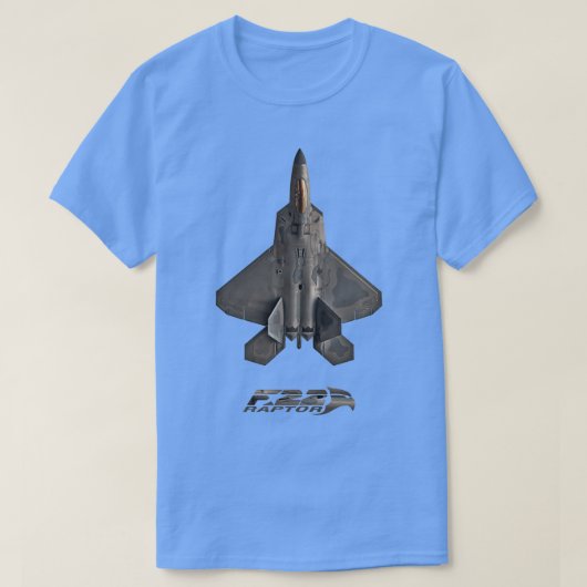 F22 Raptor (2) T-shirt (Design voorkant)