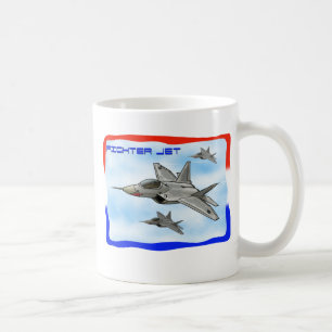 F22 Verkrachtingsstraalvliegtuig Koffiemok