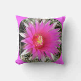 F29w Ball Cactus Flower "Escobaria vivipara" Kussen