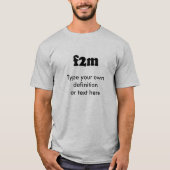 F2M T-SHIRT (Voorkant)