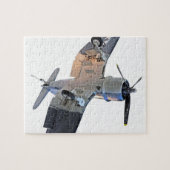 F4 Corsair Fighter Legpuzzel (Horizontaal)