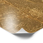 *~* F4 Elegant Flower Gold  4 Foto Afdruk (Hoek)