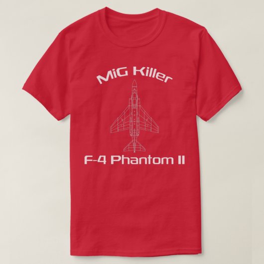 F4 Phantom II MiG Killer T-shirt (Design voorkant)