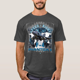F4 Phantom Jet  Machine Veteran Pilot T-shirt