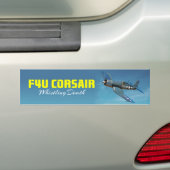 F4U Corsair Bumpersticker (Op auto)