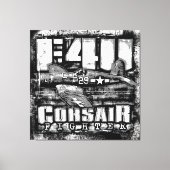 F4U CORSAIR CANVAS AFDRUK (Voorkant)