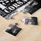 F4U CORSAIR LEGPUZZEL (Zijkant)