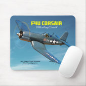 F4U Corsair Muismat (Met muis)