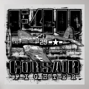 F4U CORSAIR POSTER