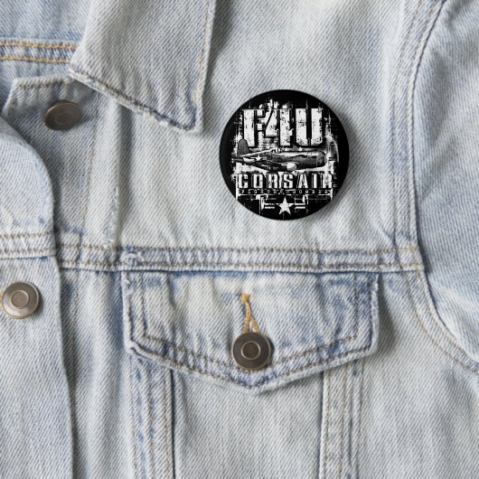 F4U CORSAIR RONDE BUTTON 5,7 CM (In situ)