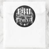 F4U CORSAIR RONDE STICKER (Tas)